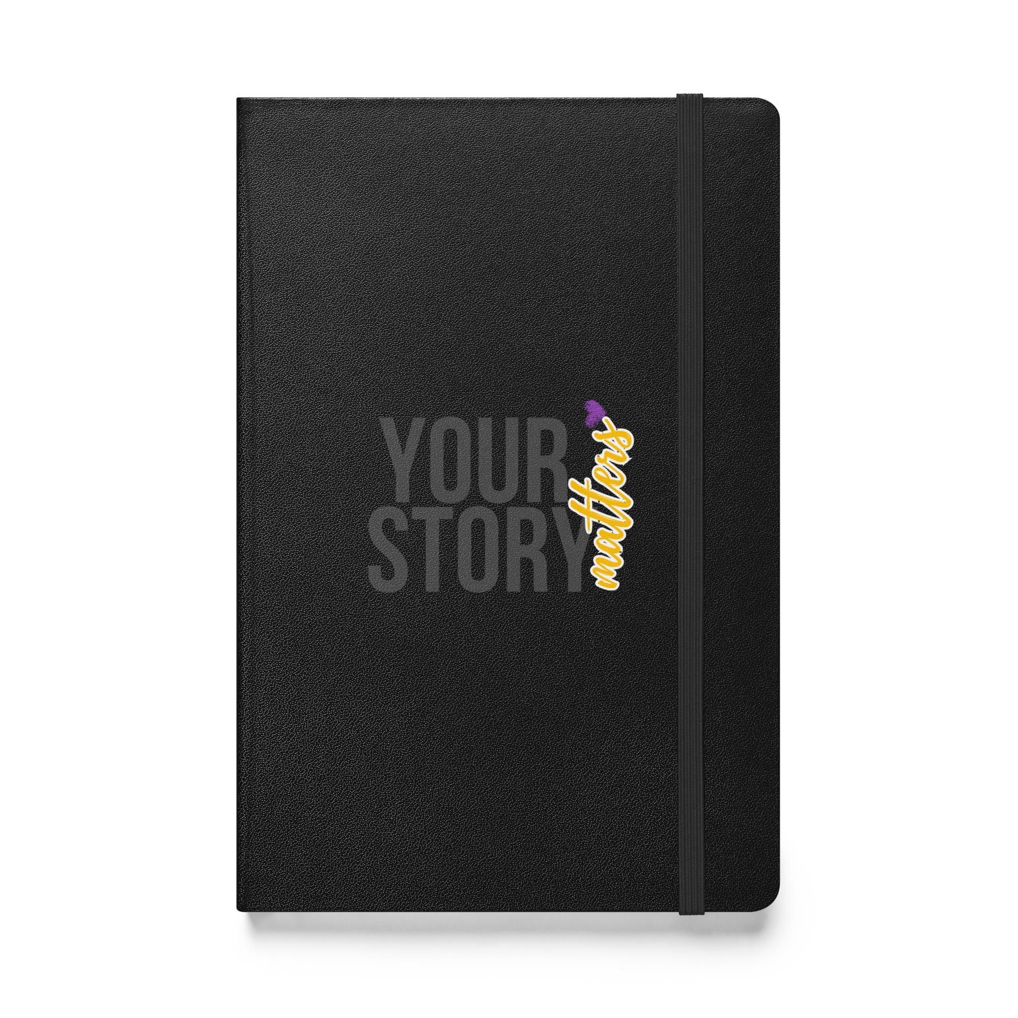 Your Story Matters Hardcover Notebook (Black)