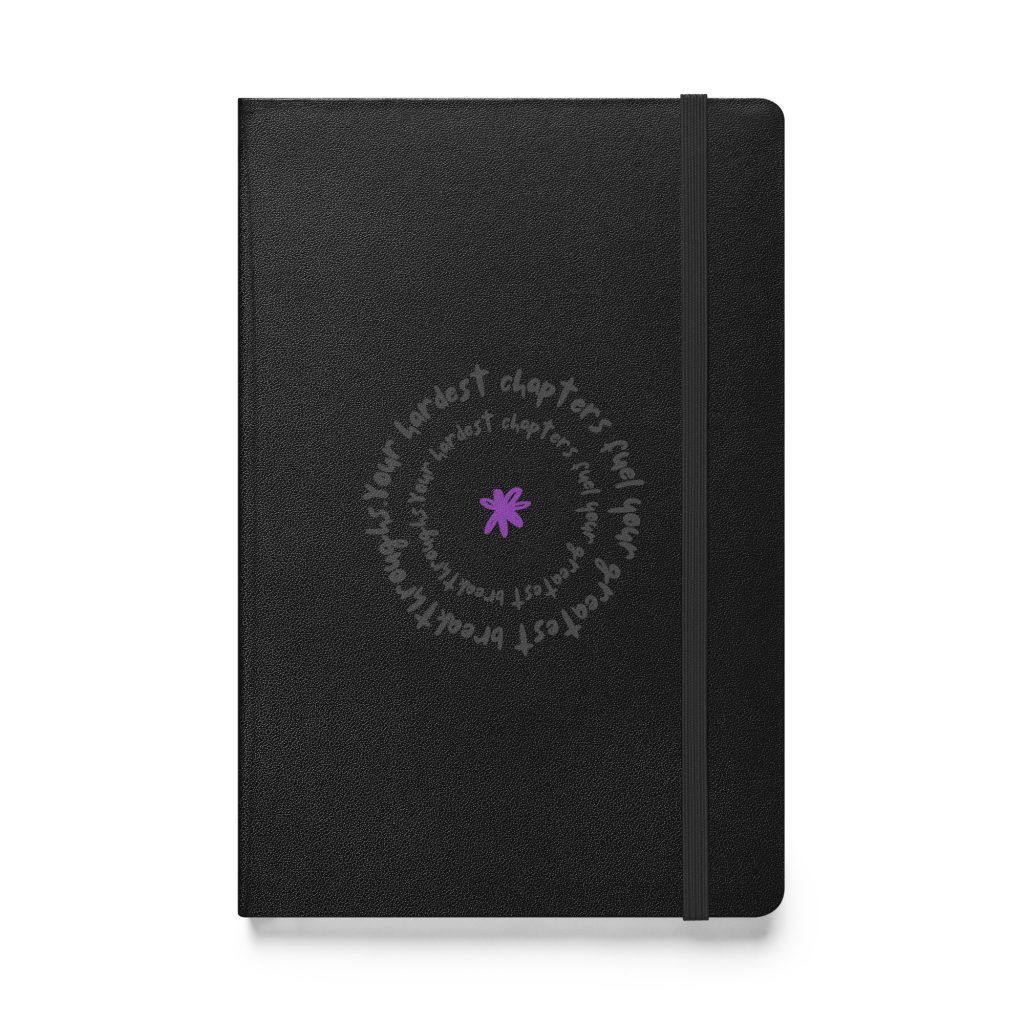 Your Hardest Chapters Hardcover Notebook