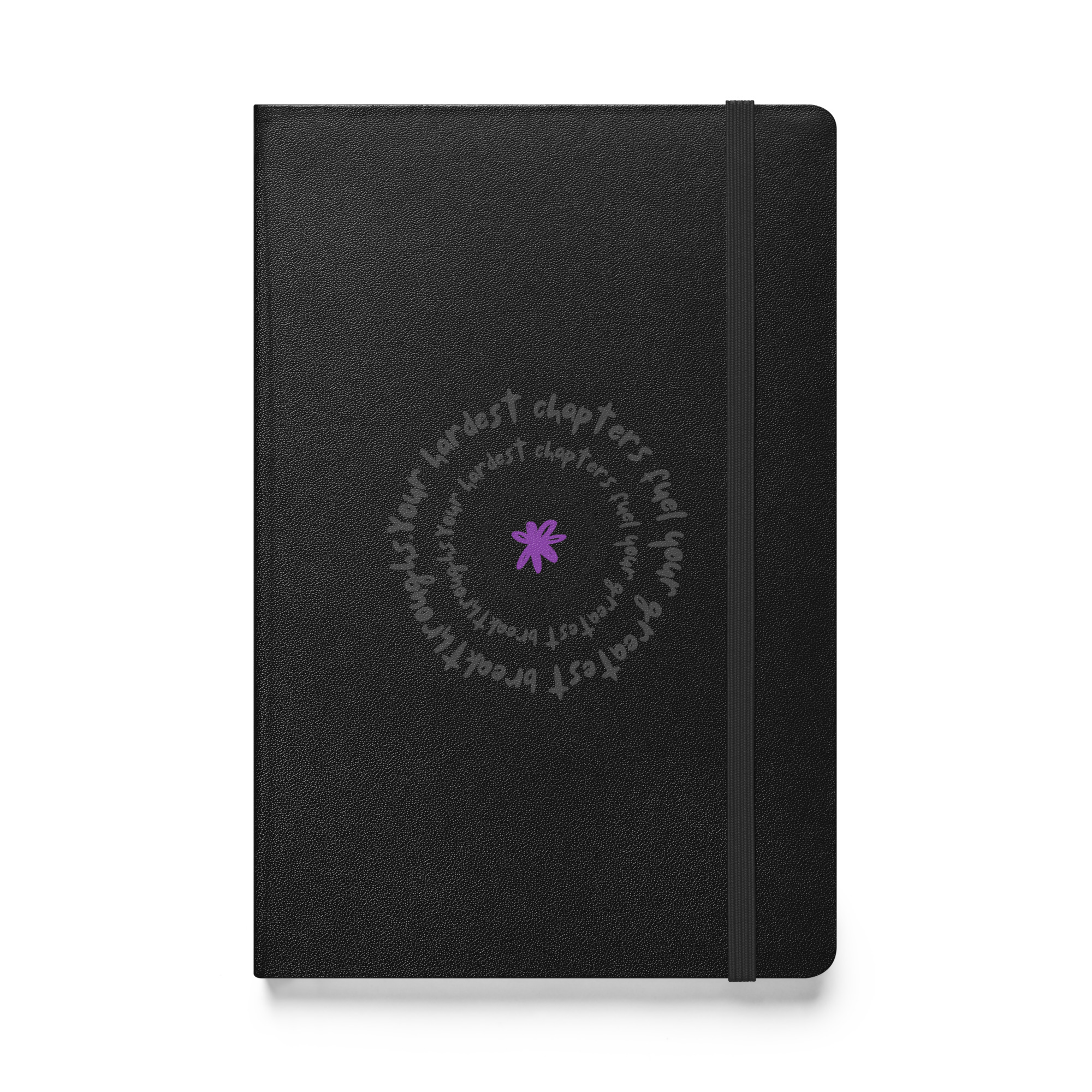 Your Hardest Chapters Hardcover Notebook