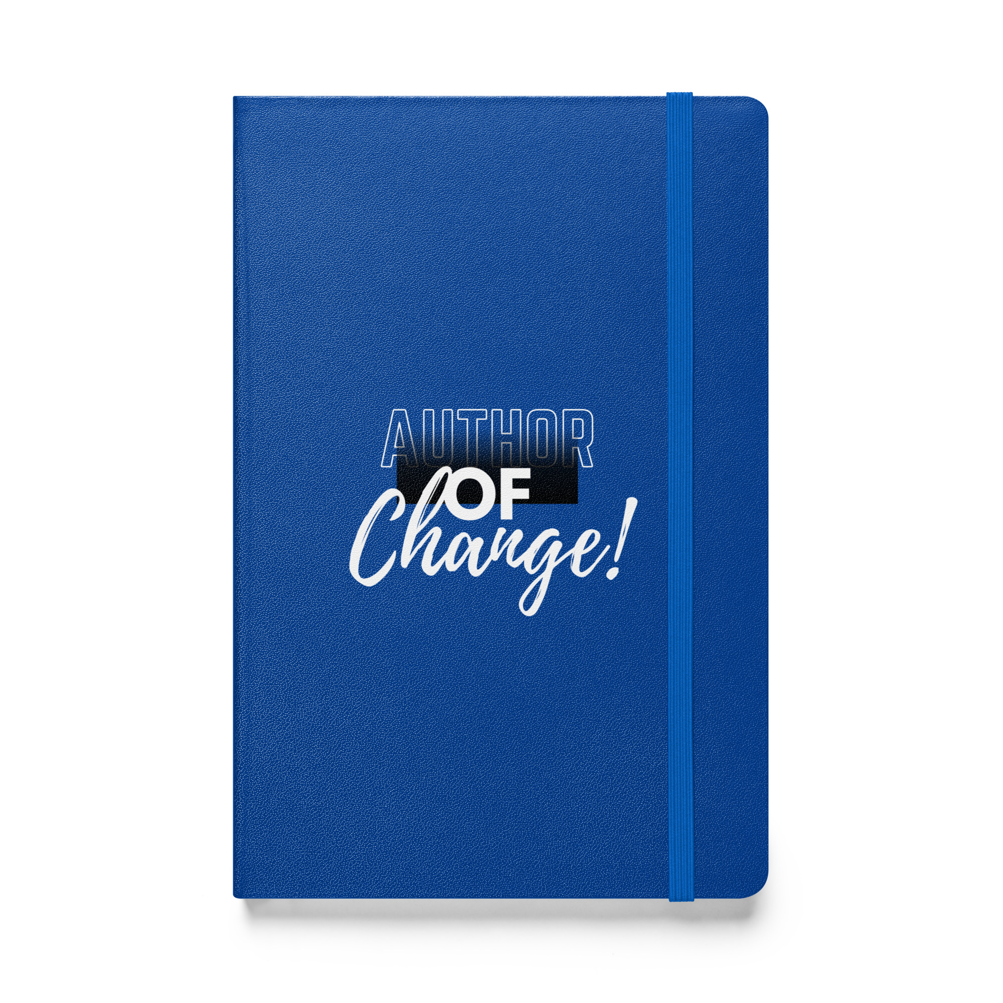Author of Change Hardcover Notebook - Image 2