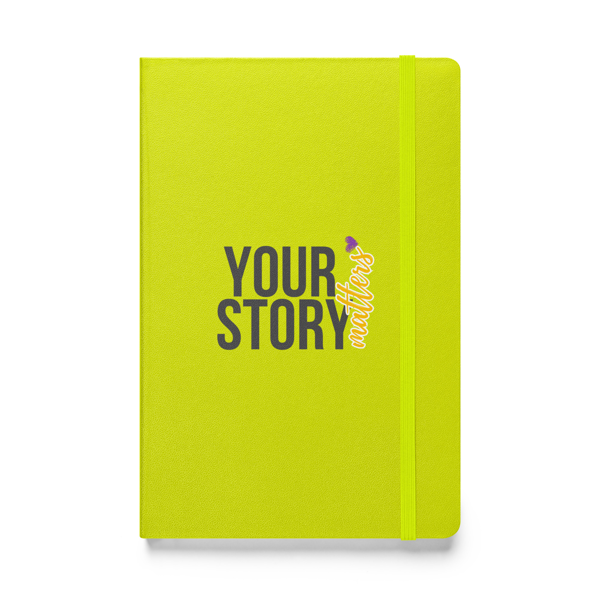 Your Story Matters Hardcover Notebook (Black) - Image 3