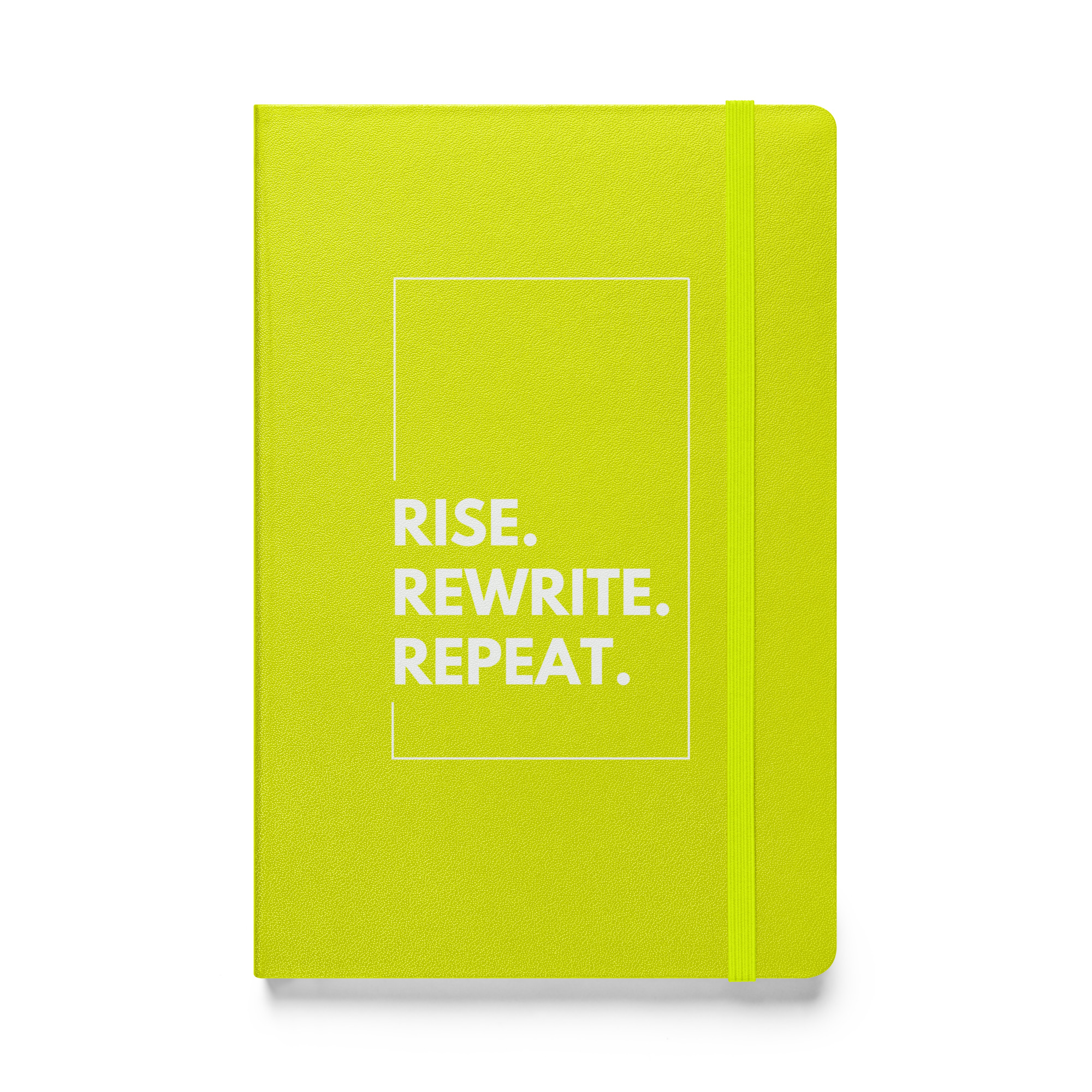 Rise. Rewrite. Repeat. Hardcover Notebook - Image 3
