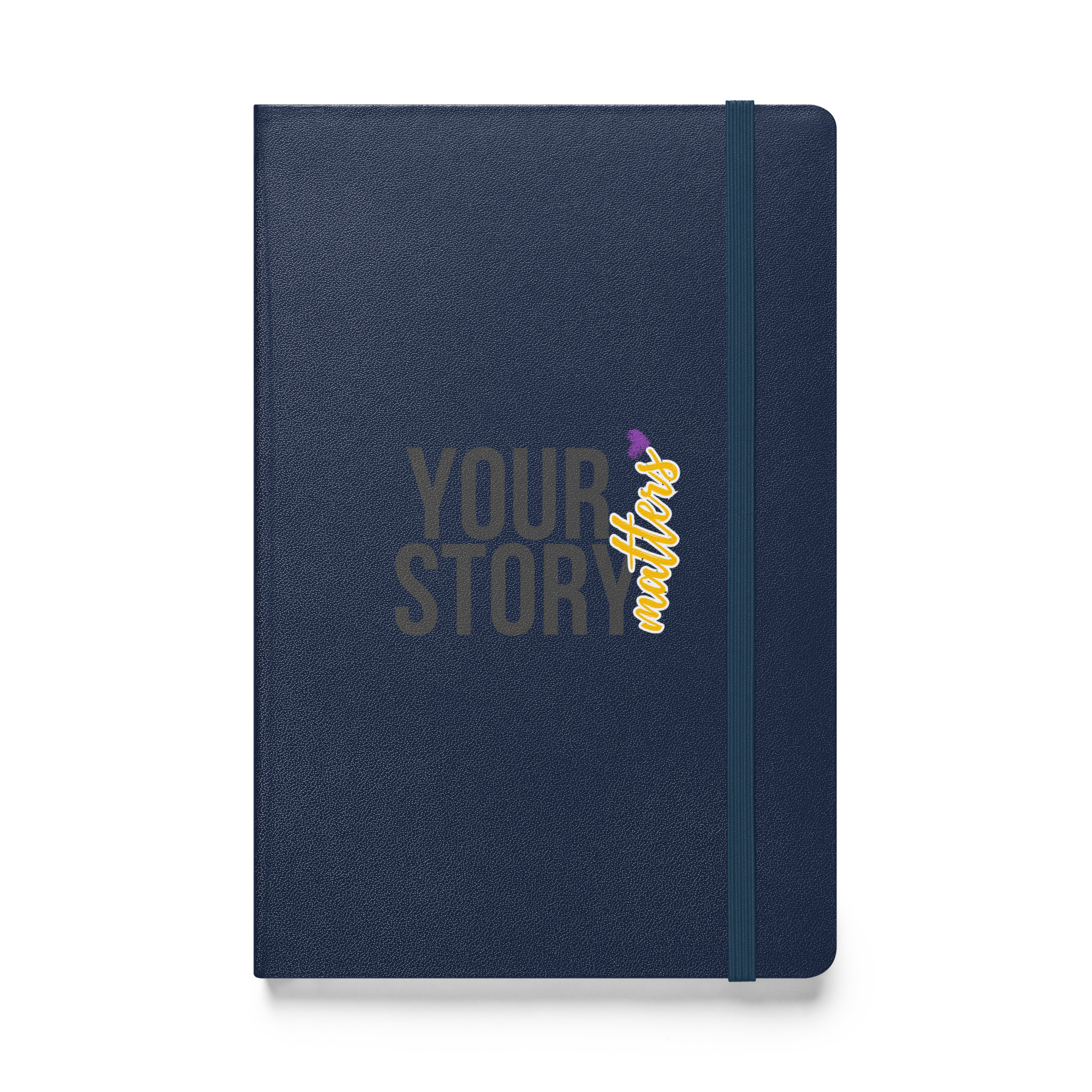 Your Story Matters Hardcover Notebook (Black) - Image 4
