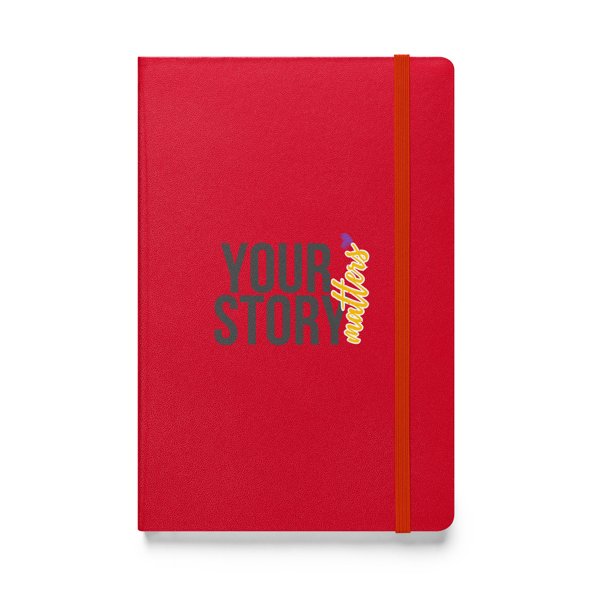 Your Story Matters Hardcover Notebook (Black) - Image 6
