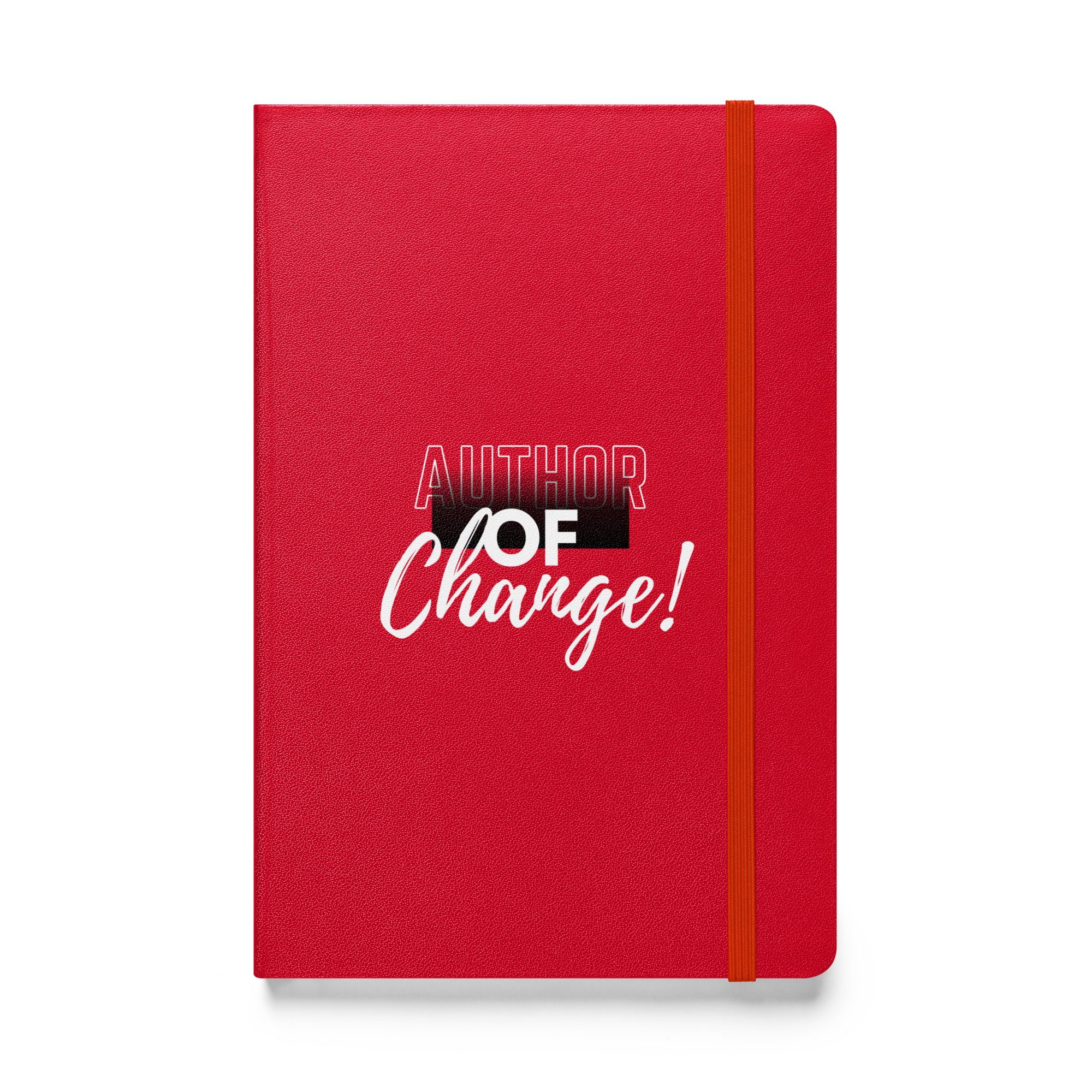 Author of Change Hardcover Notebook - Image 6