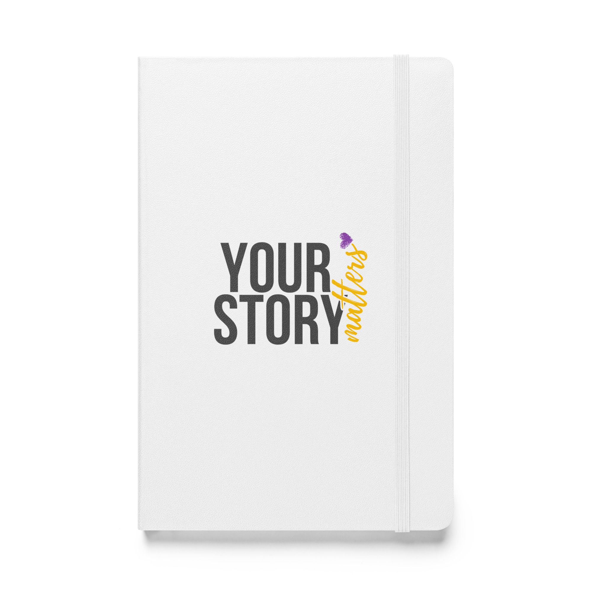 Your Story Matters Hardcover Notebook (Black) - Image 9