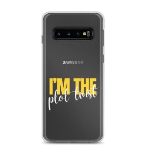 I'M THE PLOT TWIST Clear Case for Samsung®