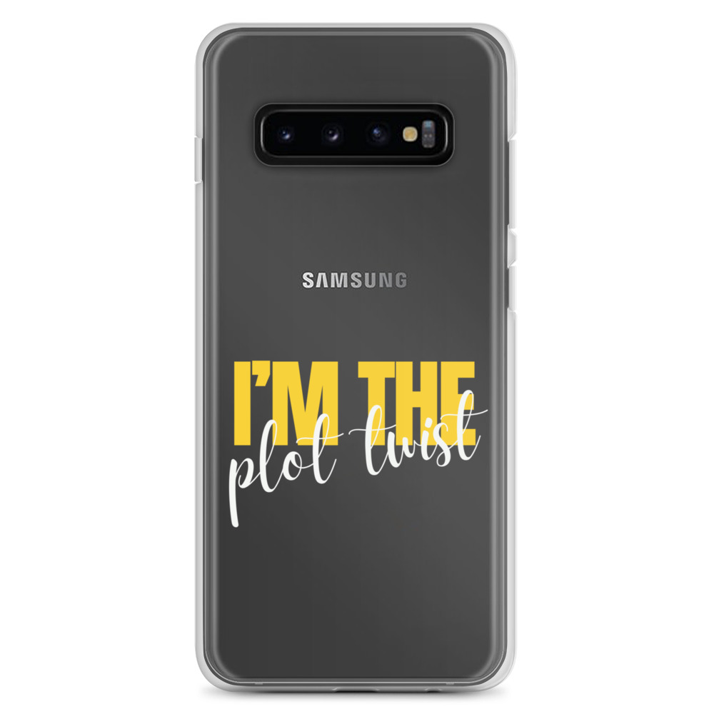 I'M THE PLOT TWIST Clear Case for Samsung® - Image 3