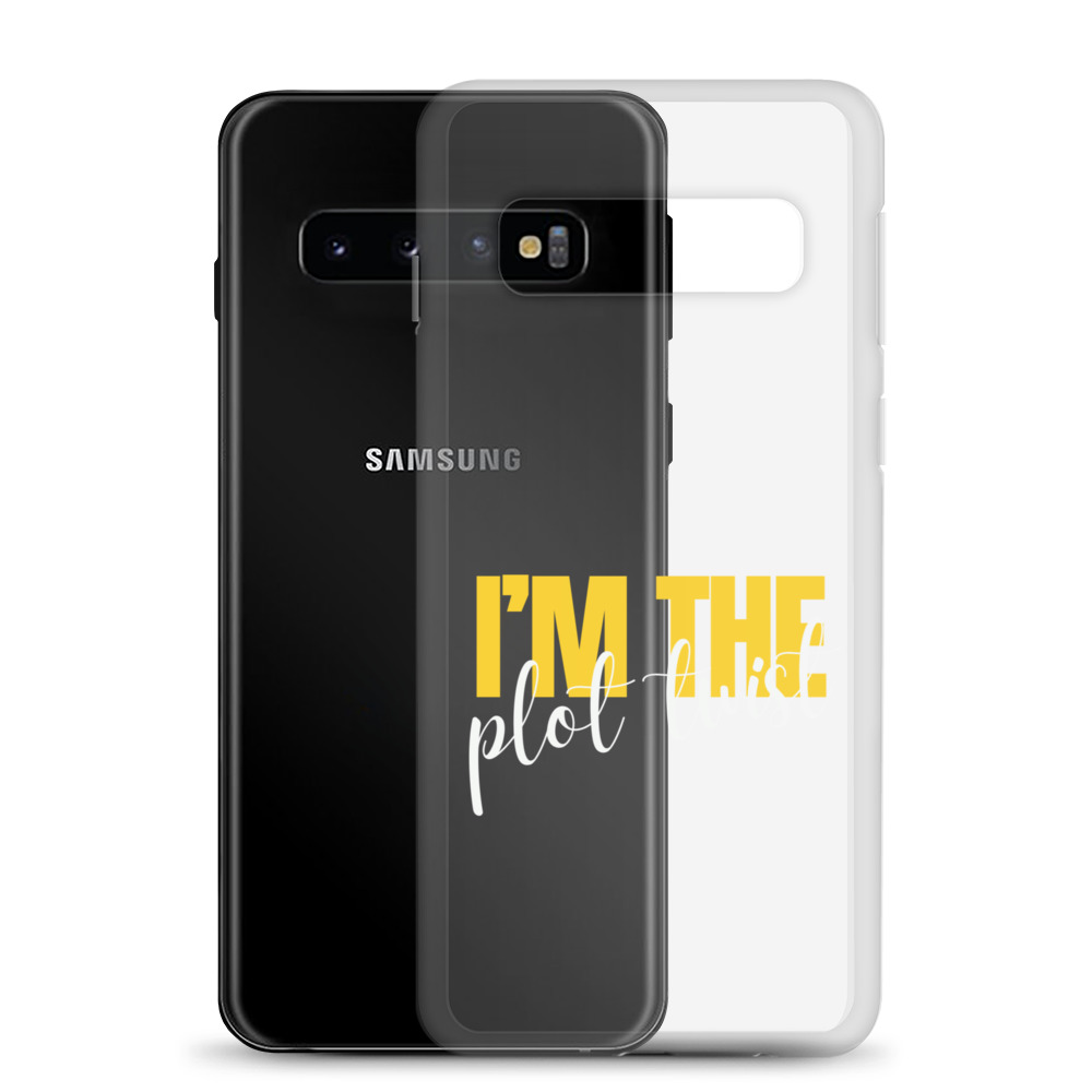 I'M THE PLOT TWIST Clear Case for Samsung® - Image 2