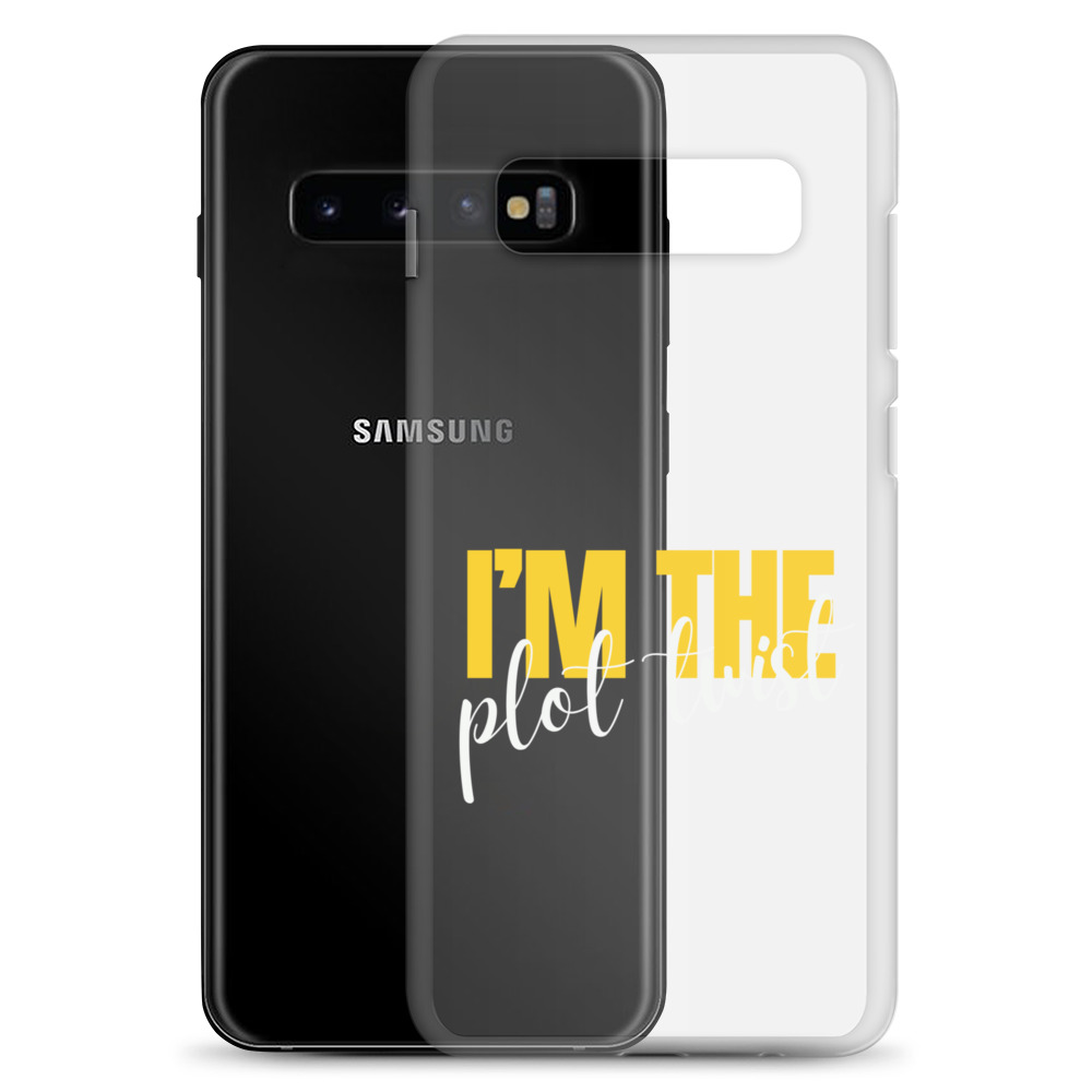 I'M THE PLOT TWIST Clear Case for Samsung® - Image 4