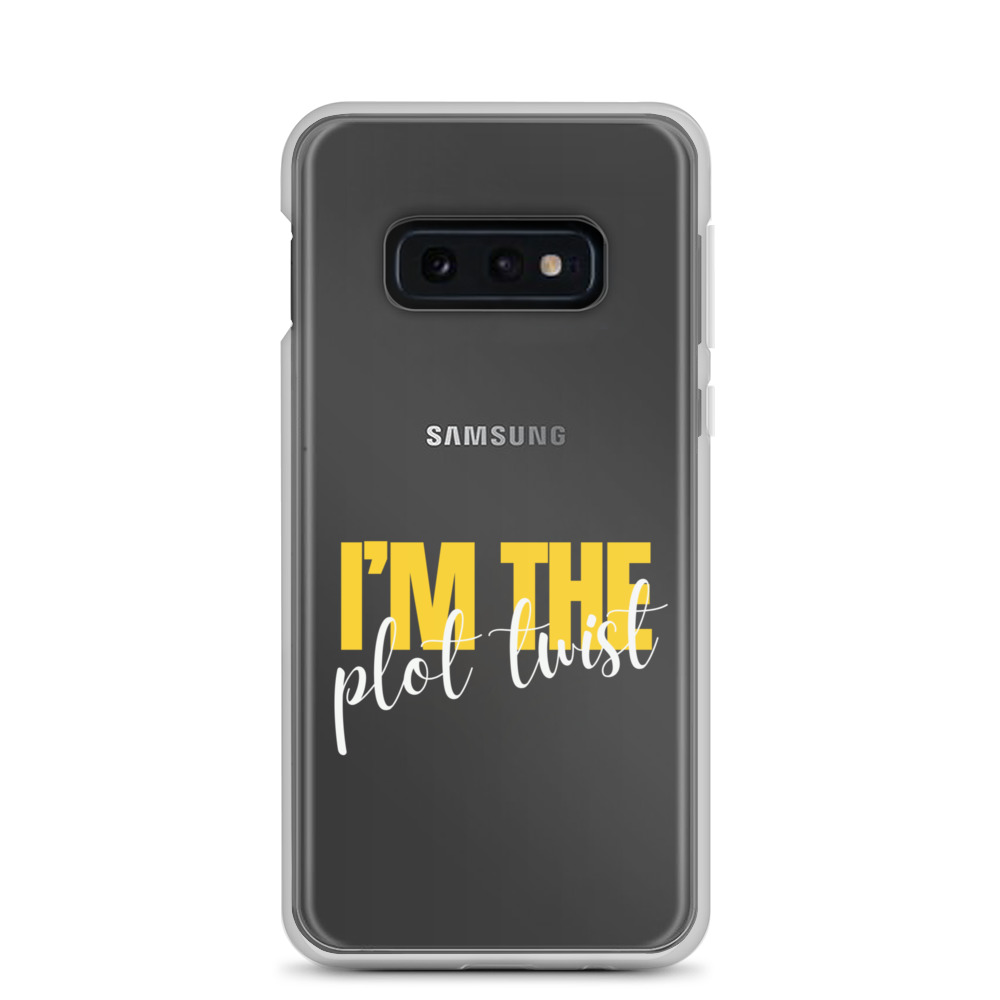 I'M THE PLOT TWIST Clear Case for Samsung® - Image 5