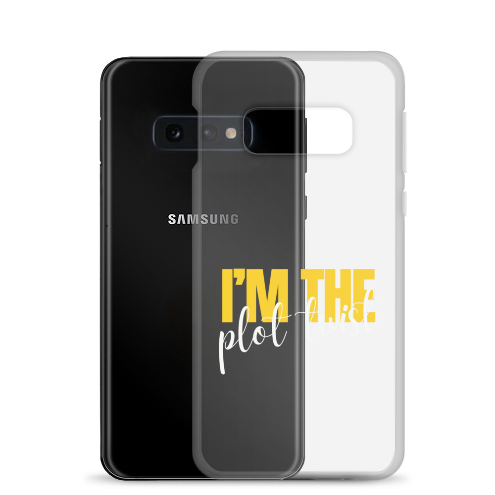 I'M THE PLOT TWIST Clear Case for Samsung® - Image 6