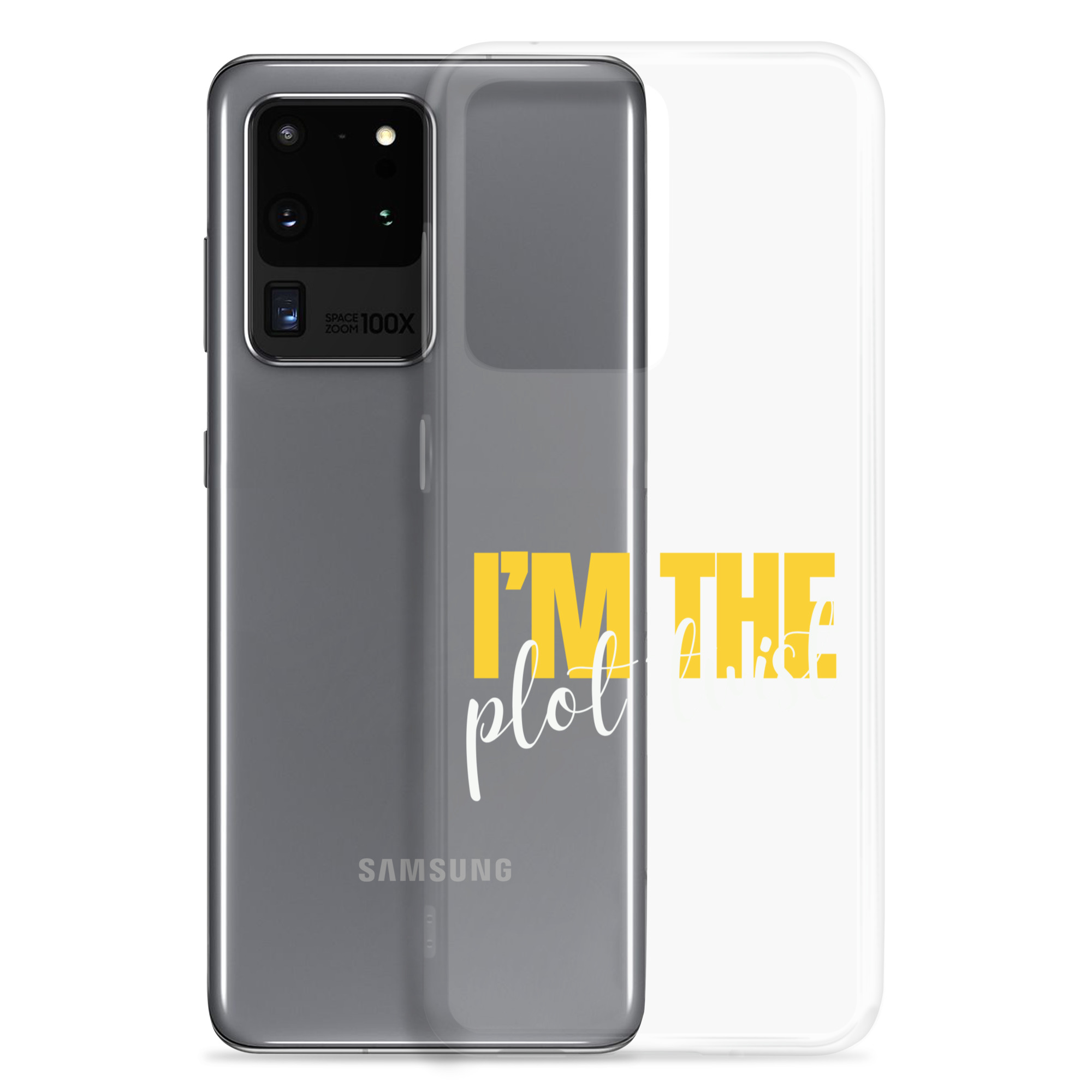 I'M THE PLOT TWIST Clear Case for Samsung® - Image 10