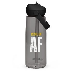 Resilient AF Flip Straw 25 oz. Water Bottle