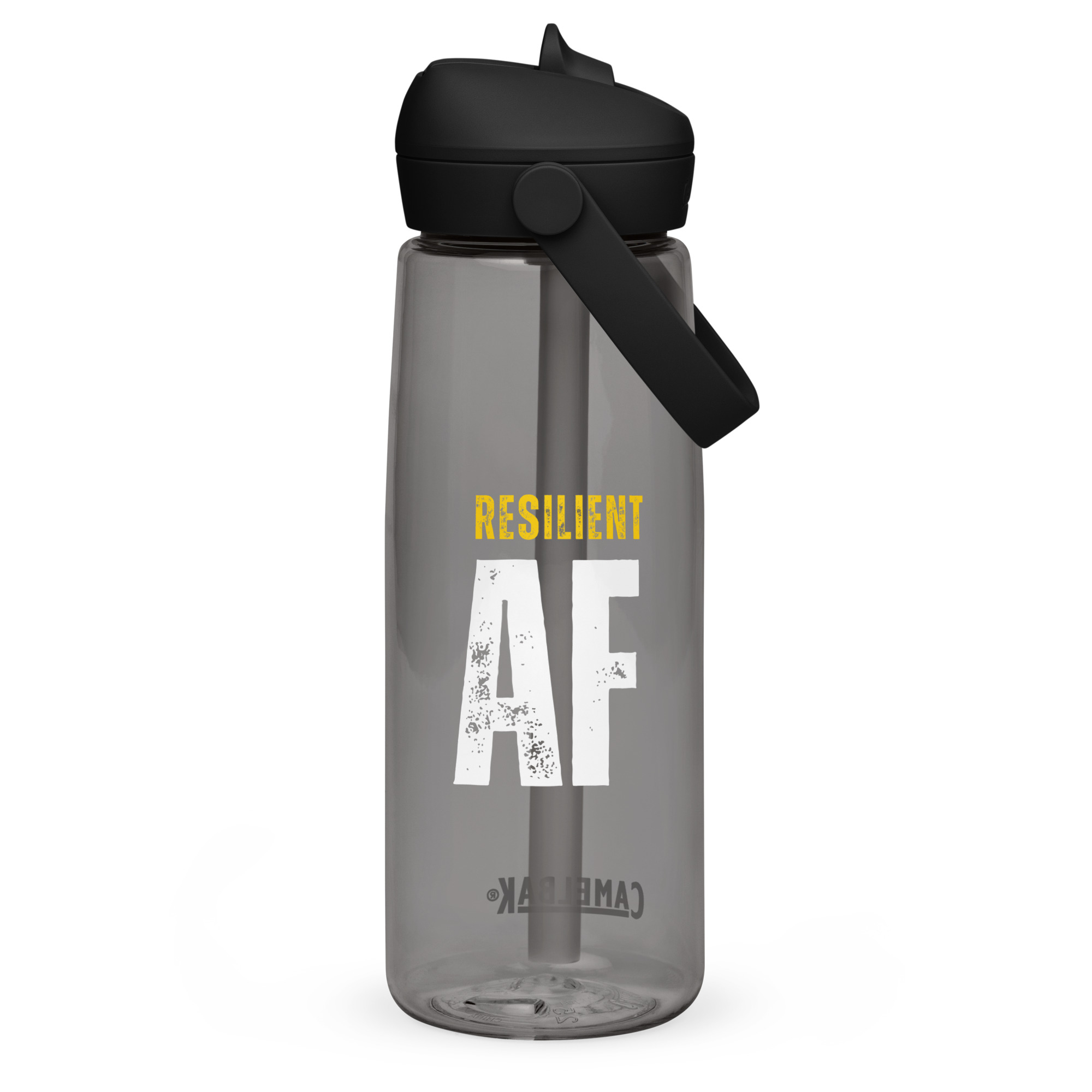 Resilient AF Flip Straw 25 oz. Water Bottle