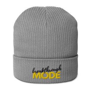 The Breakthrough Collective Organic Ribbed Beanie