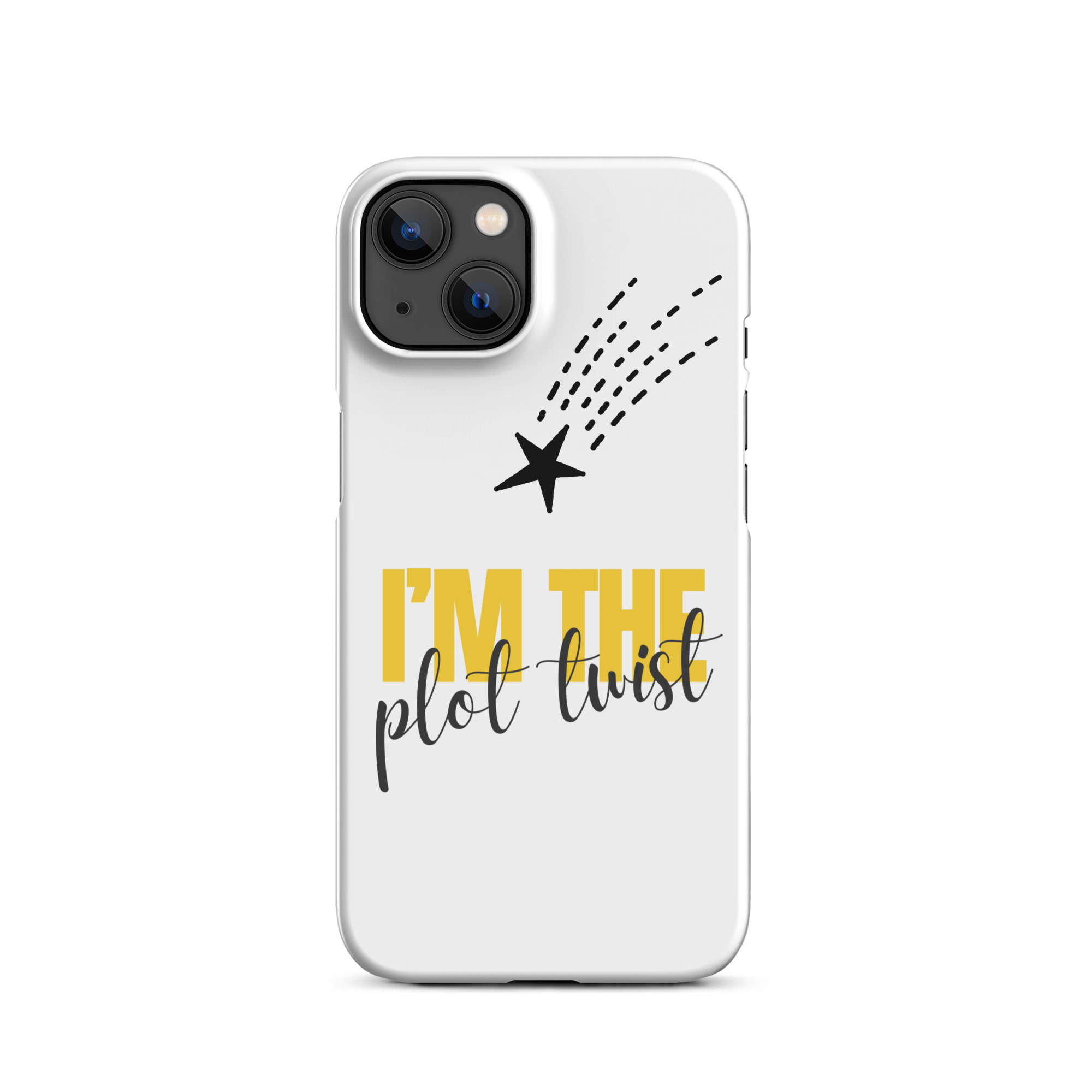 I'M THE PLOT TWIST Snap Phone Case for iPhone® - Image 5