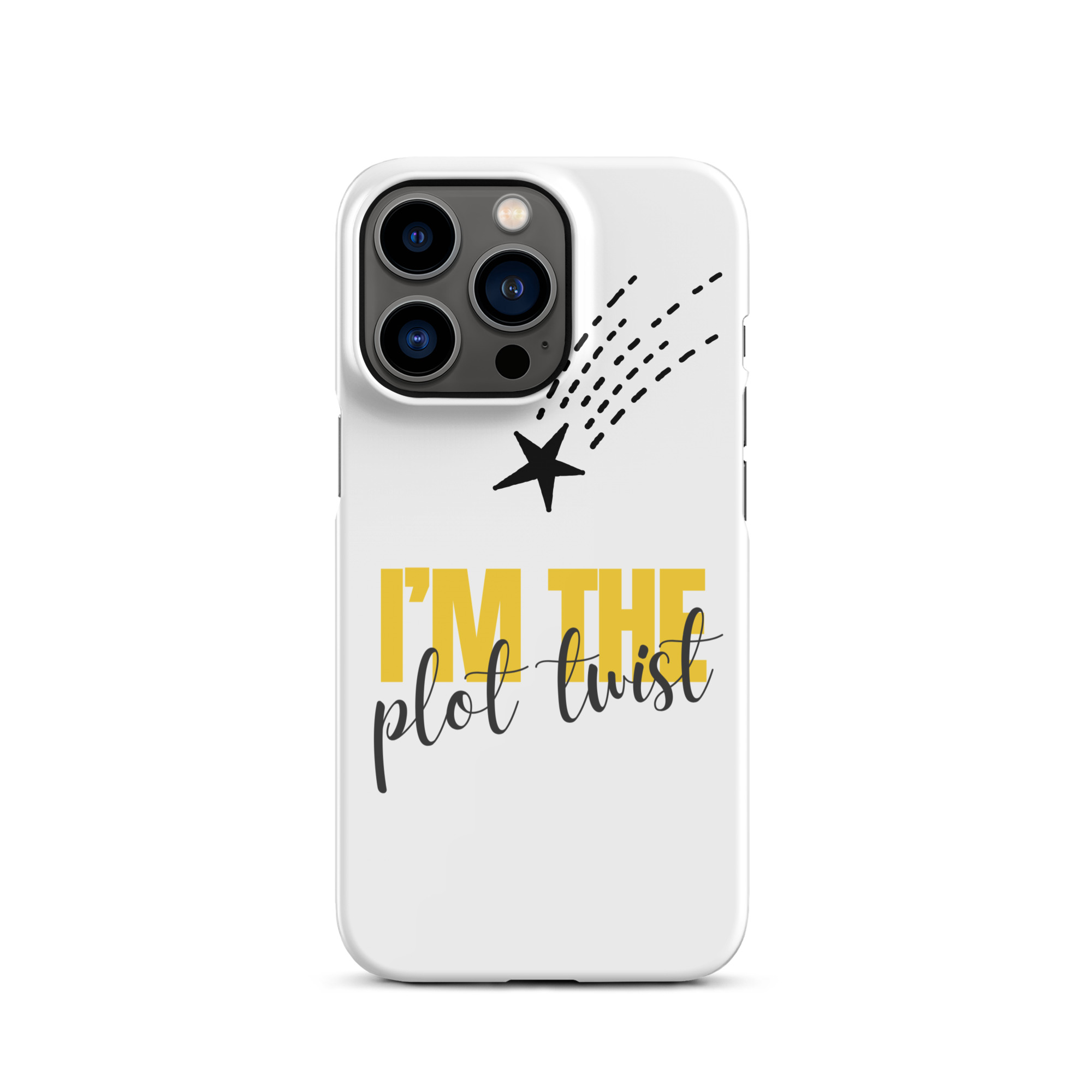 I'M THE PLOT TWIST Snap Phone Case for iPhone® - Image 6