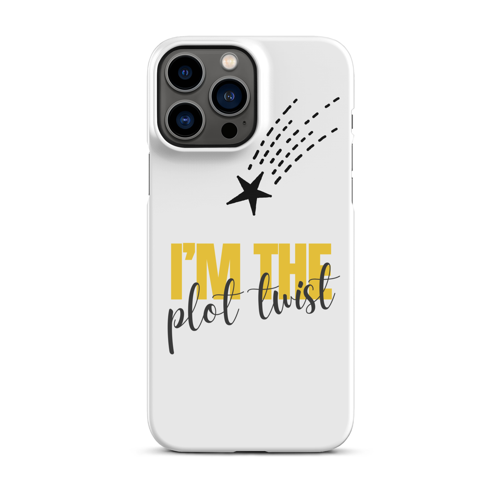 I'M THE PLOT TWIST Snap Phone Case for iPhone® - Image 7