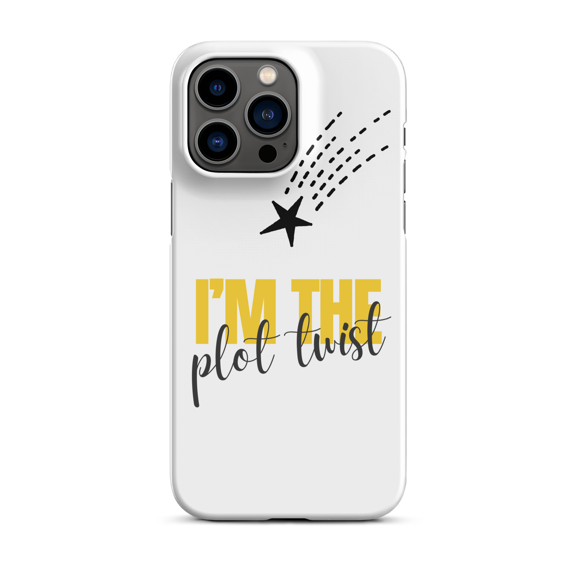 I'M THE PLOT TWIST Snap Phone Case for iPhone® - Image 11