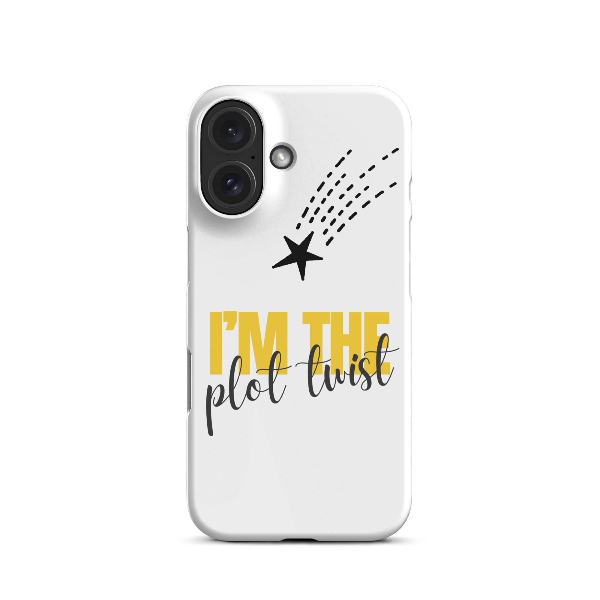 I'M THE PLOT TWIST Snap Phone Case for iPhone® - Image 16