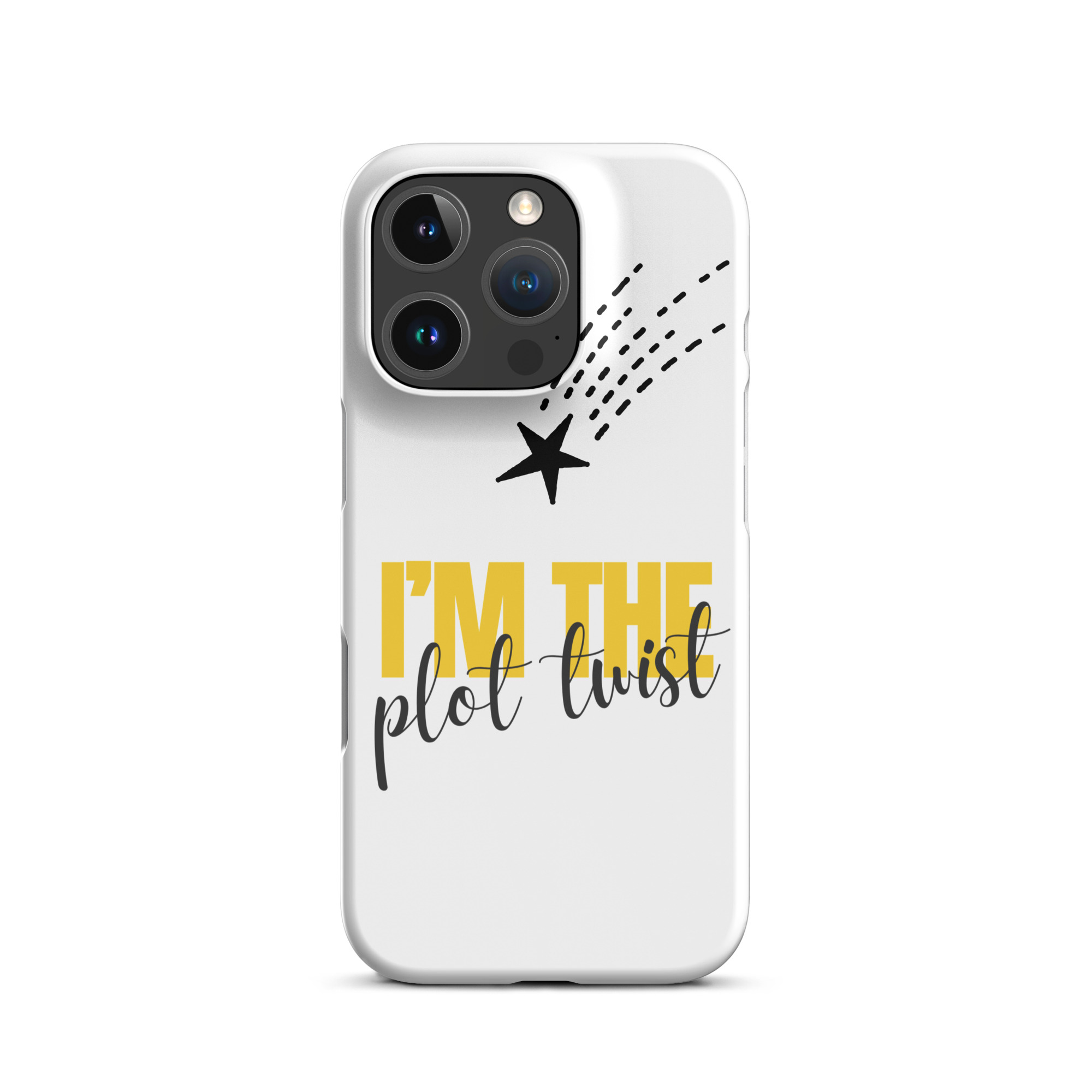 I'M THE PLOT TWIST Snap Phone Case for iPhone® - Image 18