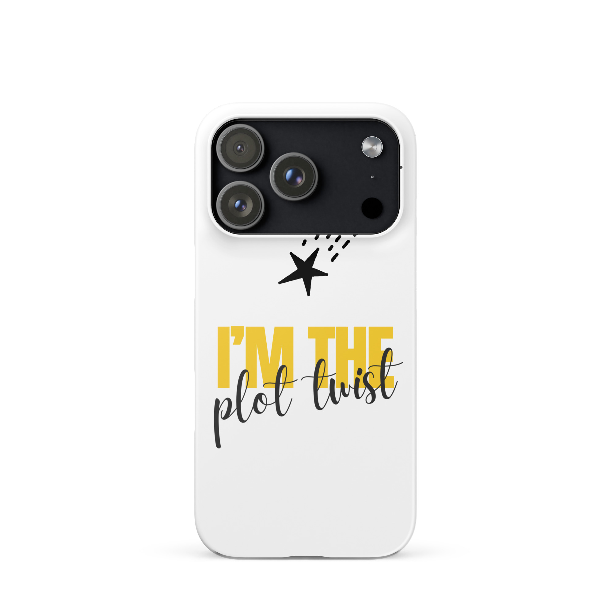 I'M THE PLOT TWIST Snap Phone Case for iPhone® - Image 22
