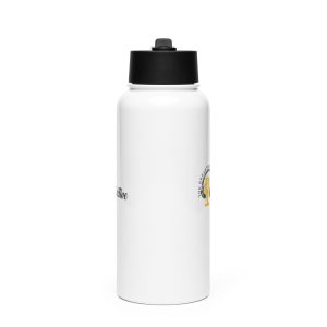 TBC Logo Stainless Steel Water Bottle with a Straw Lid